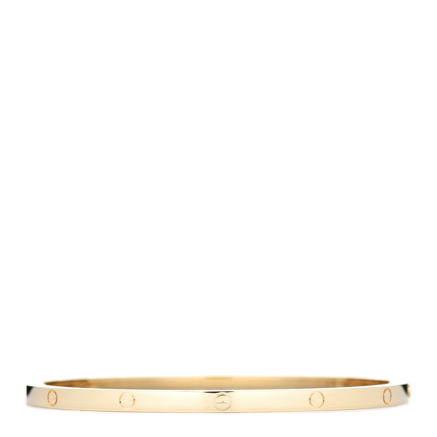 Cartier 18K Yellow Gold Small LOVE Bracelet 19 1 of 4