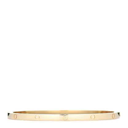 Cartier 18K Yellow Gold Small LOVE Bracelet 19 1 of 4