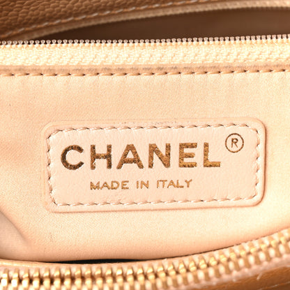 Chanel Caviar Quilted Grand Shopping Tote GST Beige 6 of 10