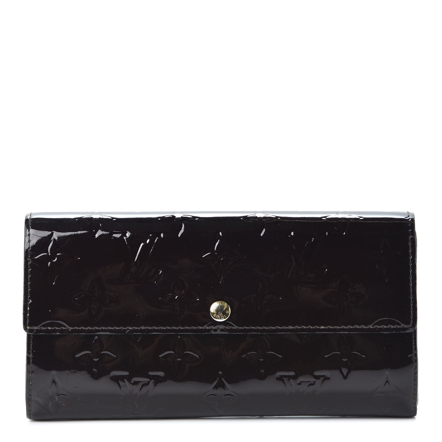 Louis Vuitton Vernis Sarah Wallet Amarante 1 of 9