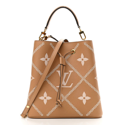 Louis Vuitton Empreinte Monogram Giant Broderies Neonoe MM Arizona 3 of 11