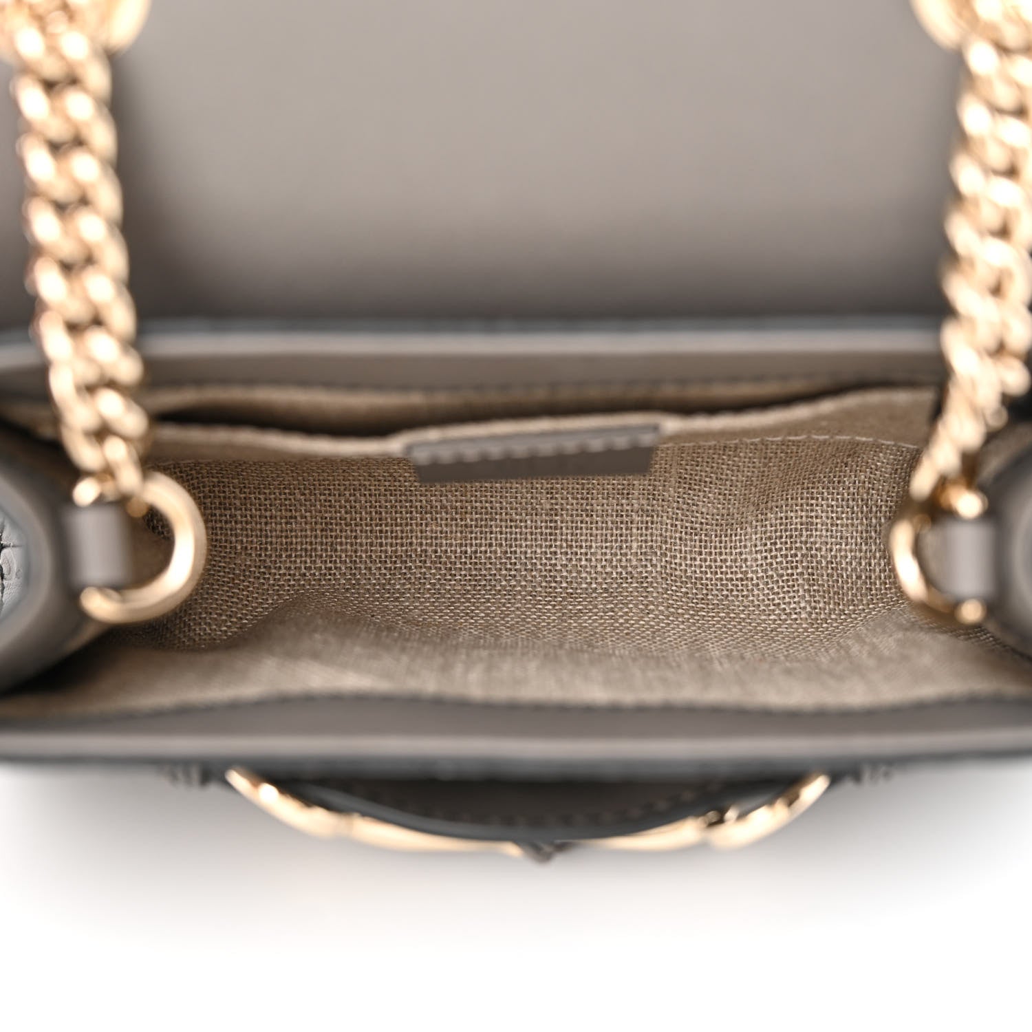 Gucci Soft Microguccissima Mini Emily Chain Shoulder Bag Loess 5 of 10