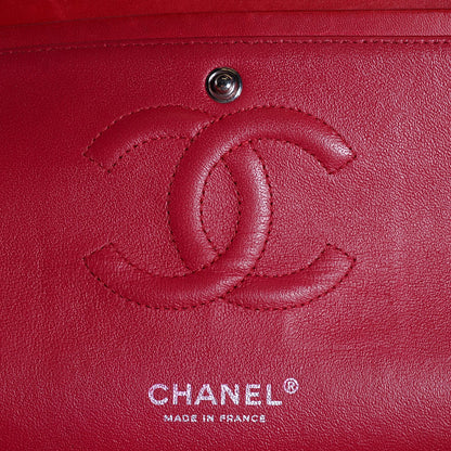 Chanel Lambskin Quilted Medium Double Flap Red 7 of 8