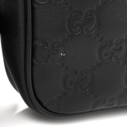 Gucci Guccissima Belt Bag Black 10 of 11