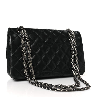 Chanel Aged Calfskin Quilted 2.55 Reissue 225 Flap Black 3 of 10