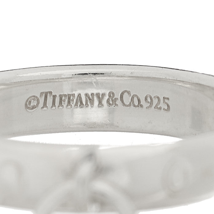 Tiffany Sterling Silver 1837 Lock Charm Ring 49 5 4 of 4