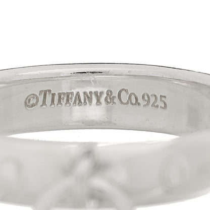 Tiffany Sterling Silver 1837 Lock Charm Ring 49 5 4 of 4