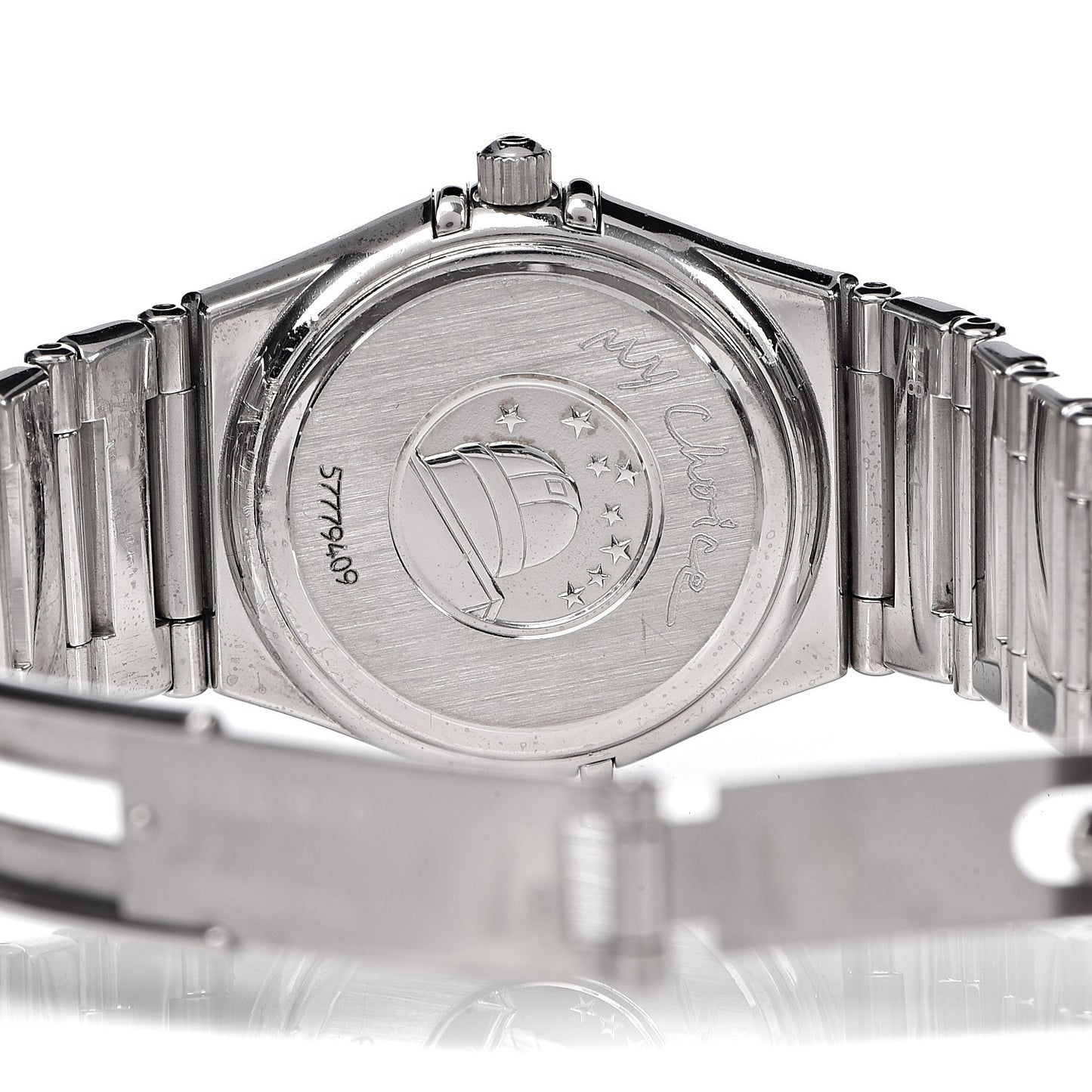 Stainless Steel Mother of Pearl 25mm Constellation My Choice Quartz Watch 1571.71.00
