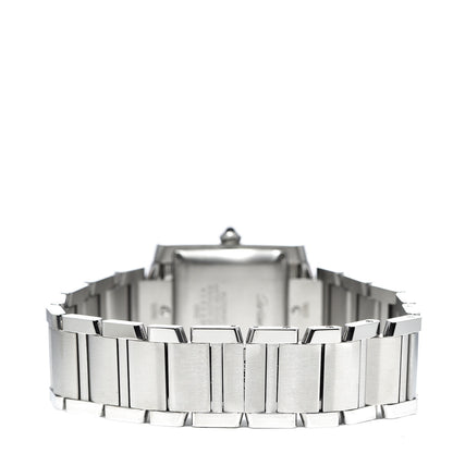 Cartier Stainless Steel 28mm Tank Francaise Automatic Watch 4 of 9