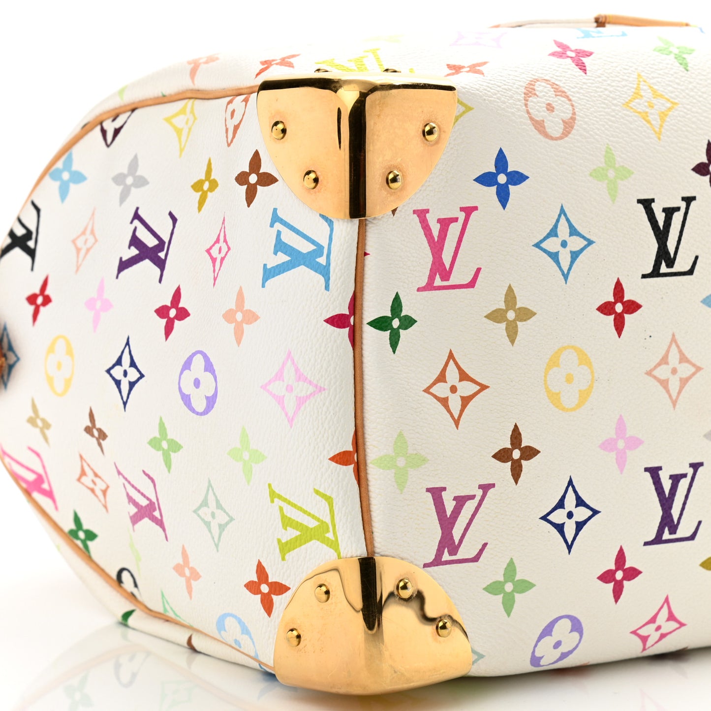 Monogram Multicolor Speedy 30 White