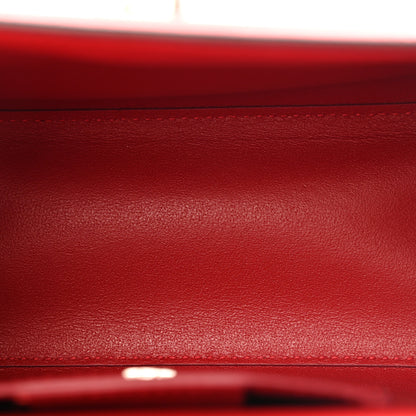 Salvatore Ferragamo Glitter Patent Mini Boxyz Red 5 of 13