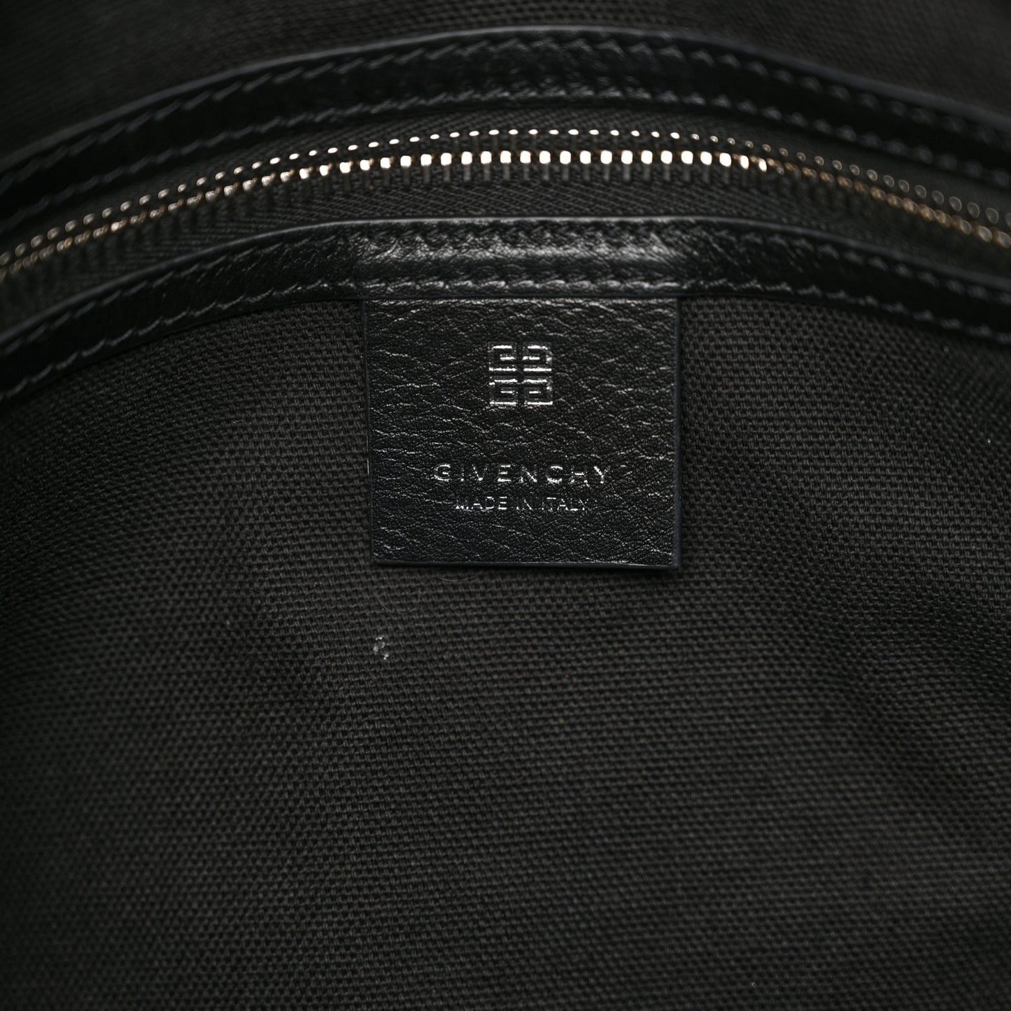 Tumbled Calfskin Corset Medium Voyou Bag Black