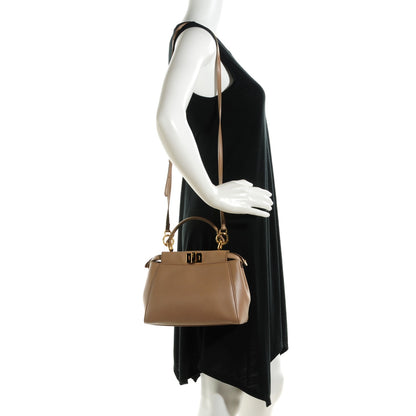 Fendi Nappa Mini Peekaboo Iconic Satchel Ratmusquet 2 of 9