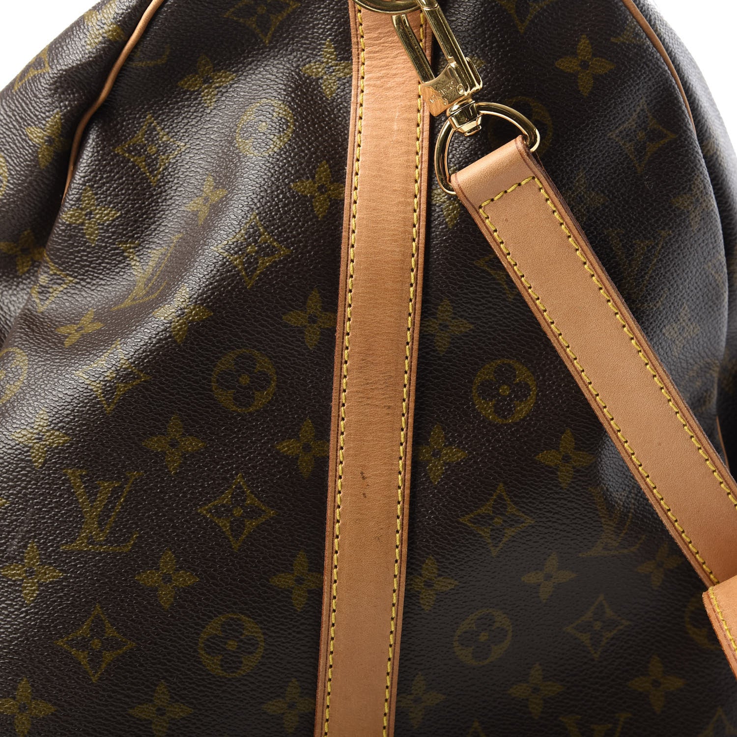 Louis Vuitton Monogram Keepall Bandouliere 60 9 of 12