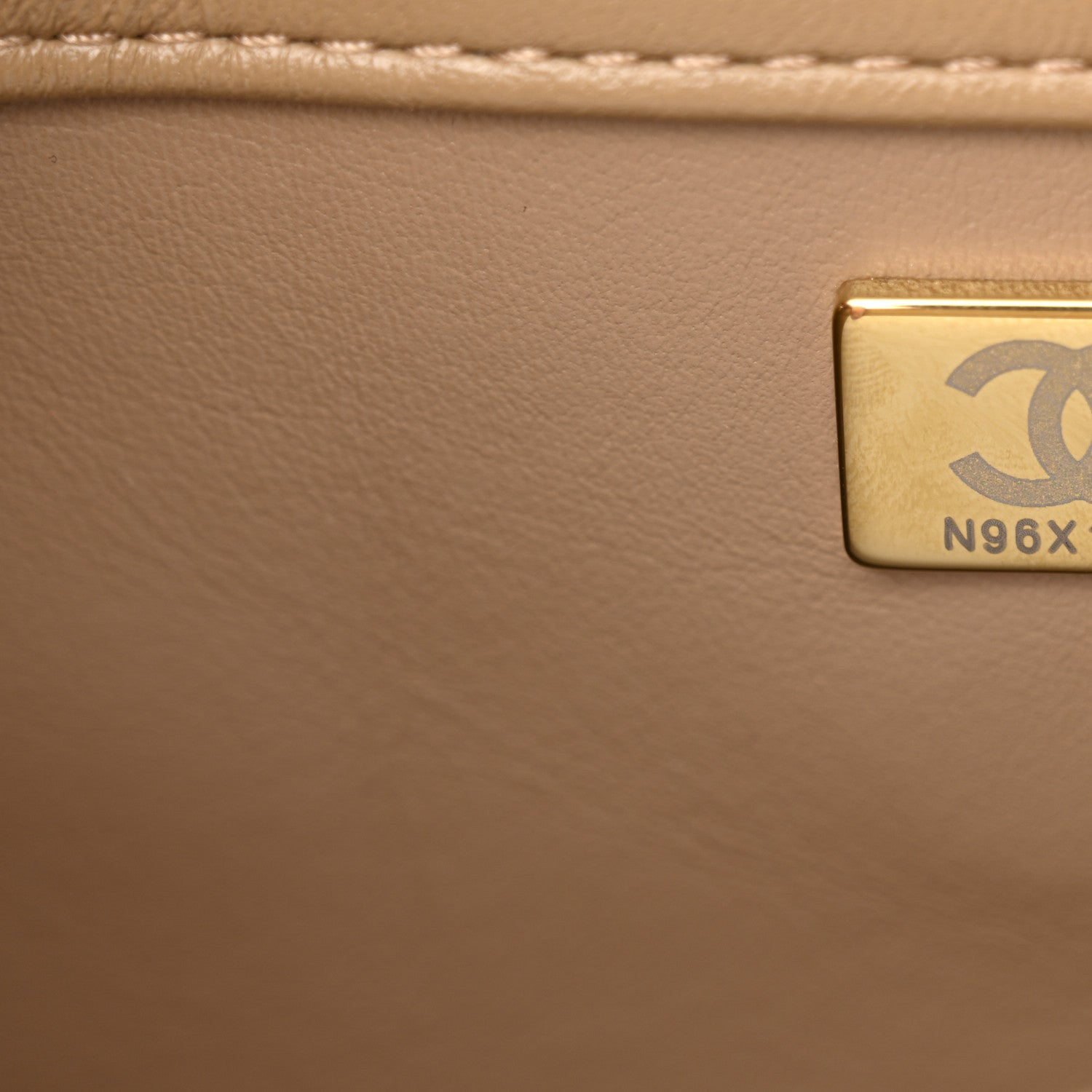 Chanel Lambskin Quilted Small Trendy CC Dual Handle Flap Bag Beige 7 of 10