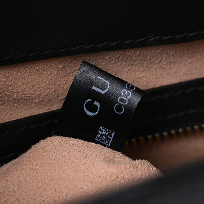 Gucci Boarded Dyana Lux Calfskin Small Jackie 1961 Hobo Black 8 of 8