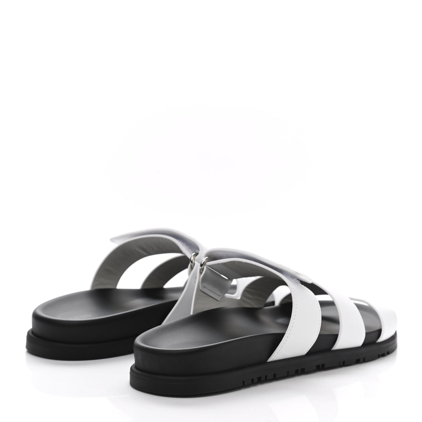 Calfskin Womens Chypre Sandals 38 White