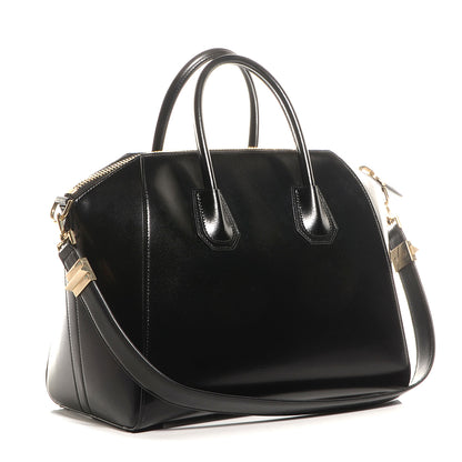 Givenchy Shiny Lord Calfskin Medium Antigona Black 3 of 9