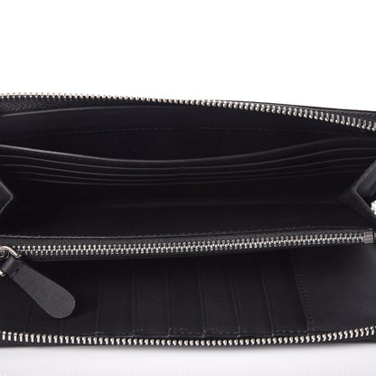 Burberry London Check Large Zip Around Wallet Charcoal 9 of 11