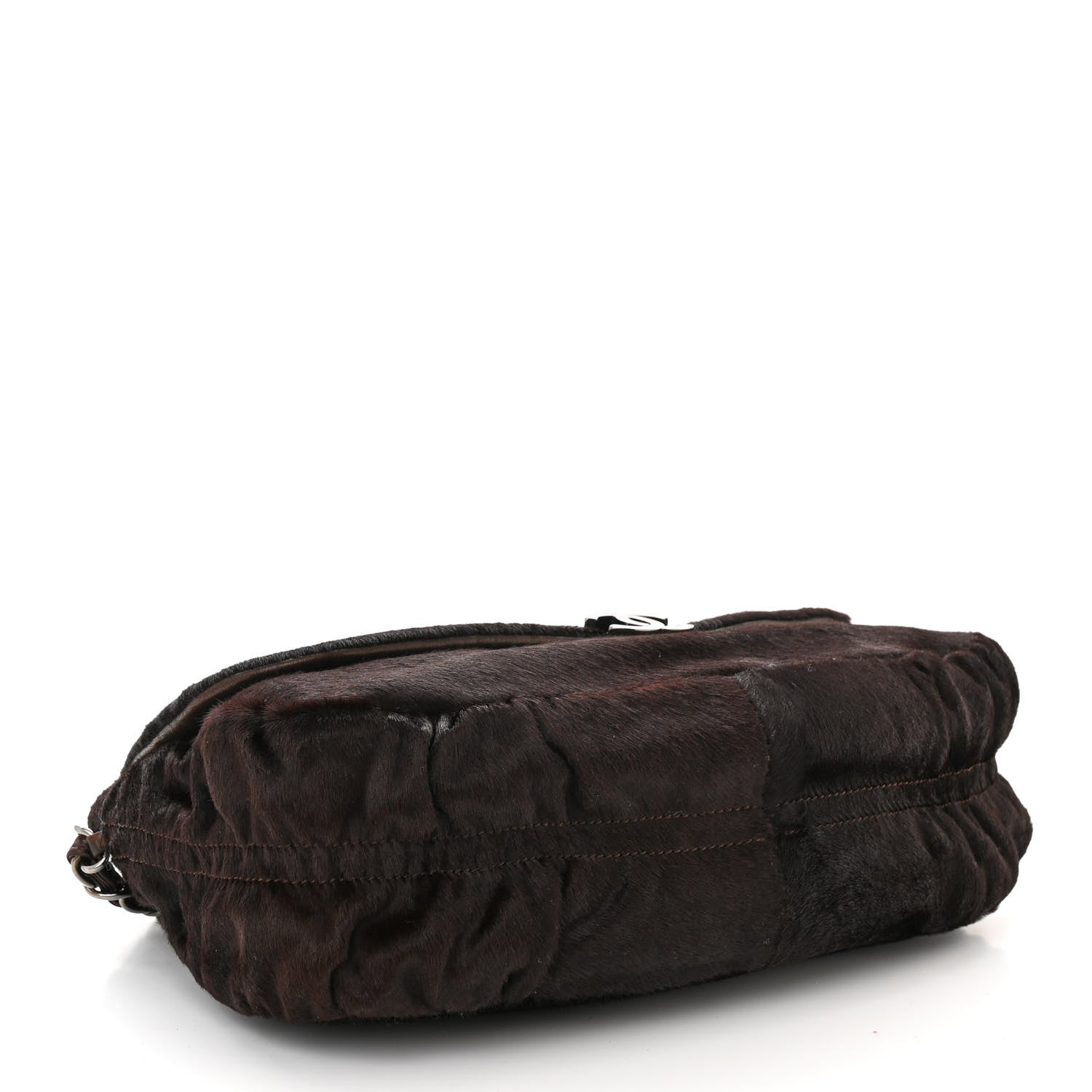 Chanel Pony Hair Sharpei Flap Tote Brown 4 of 12