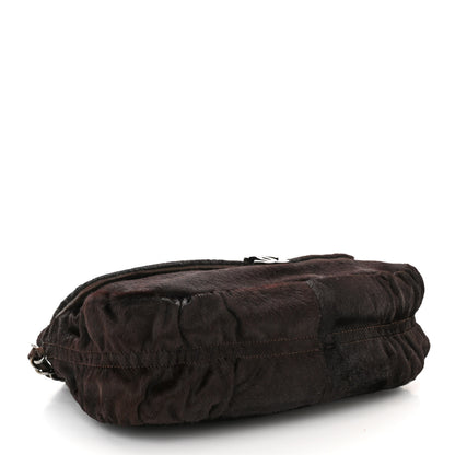 Chanel Pony Hair Sharpei Flap Tote Brown 4 of 12