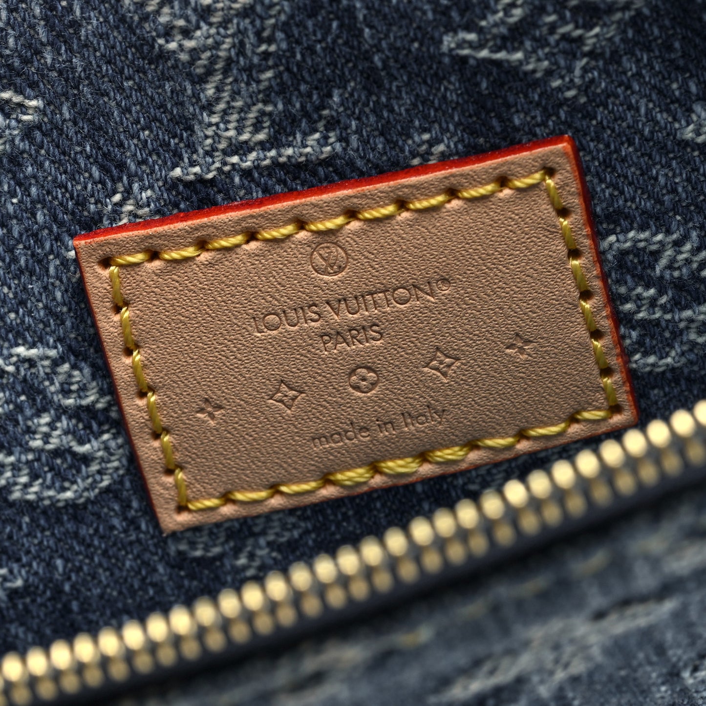 Denim Monogram Jacquard Neverfull MM GM Blue