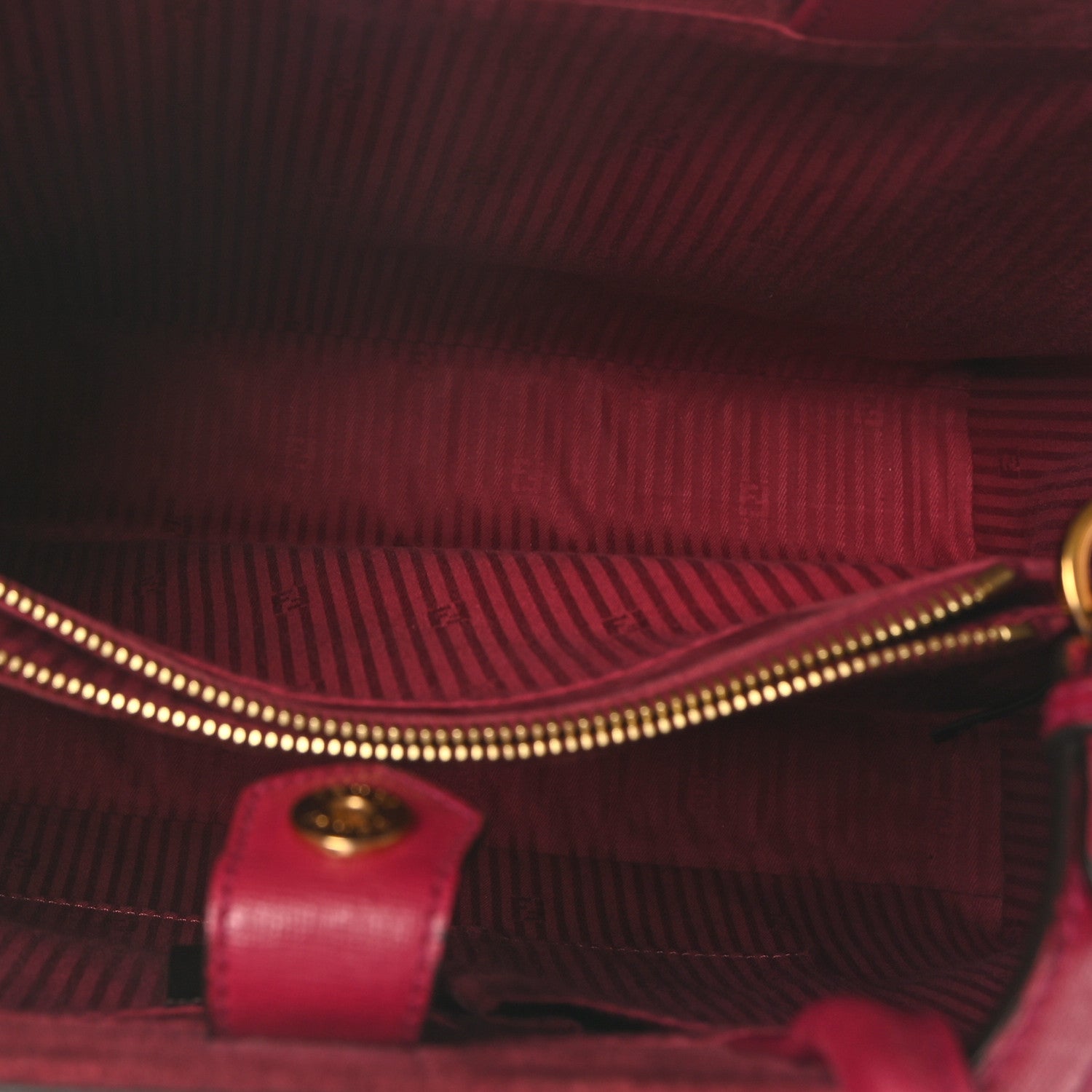 Fendi Vitello Elite Regular 2Jours Tote Amarena 5 of 10