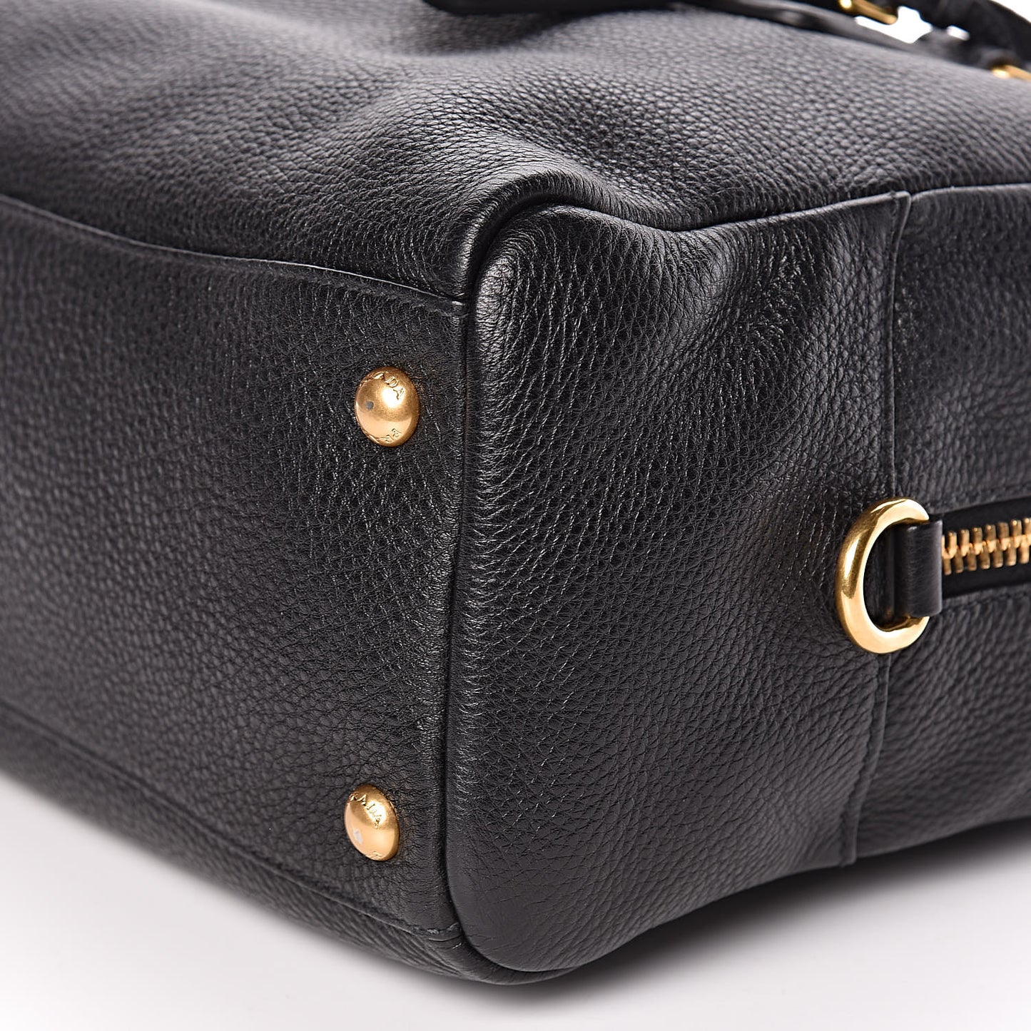Vitello Daino Bowler Black
