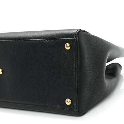 Fendi Vitello Elite Regular 2Jours Tote Black 10 of 14