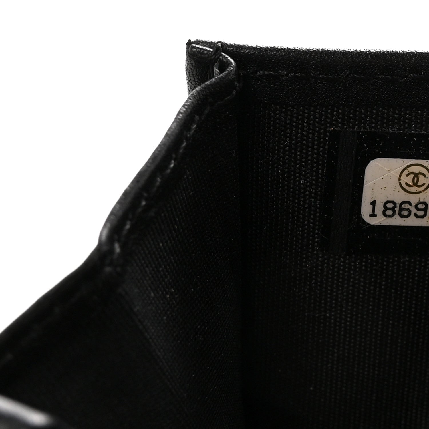 Chanel Caviar Large CC Timeless Zip Around Organizer Wallet Black 8 of 9