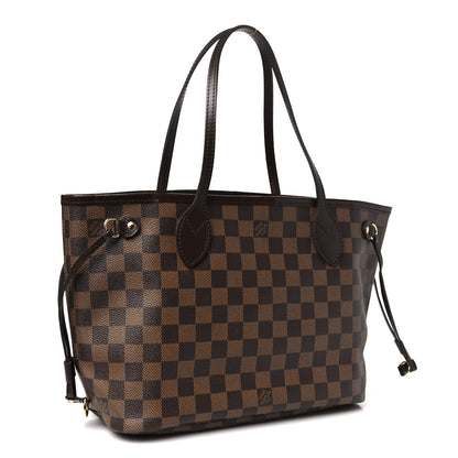 Louis Vuitton Damier Ebene Neverfull PM 3 of 9