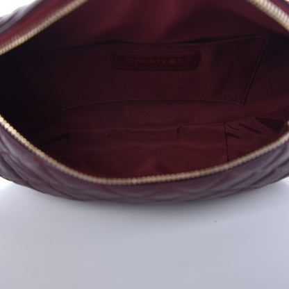 Chanel Calfskin Quilted Belt Me Up Waist Bag Burgundy 5 of 10