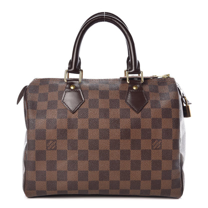 Louis Vuitton Damier Ebene Speedy 25 1 of 15