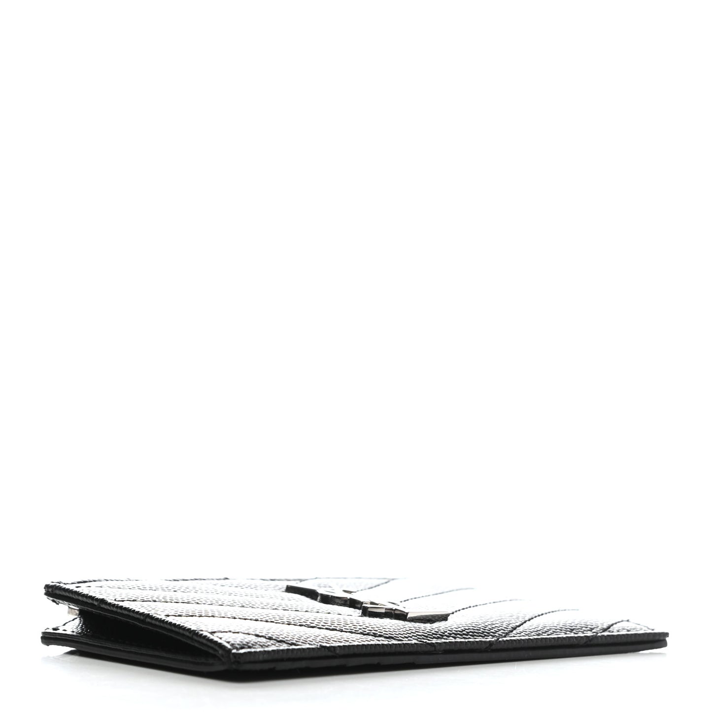 Monogram Grain de Poudre 5 Fragments Zip Pouch Card Holder Black