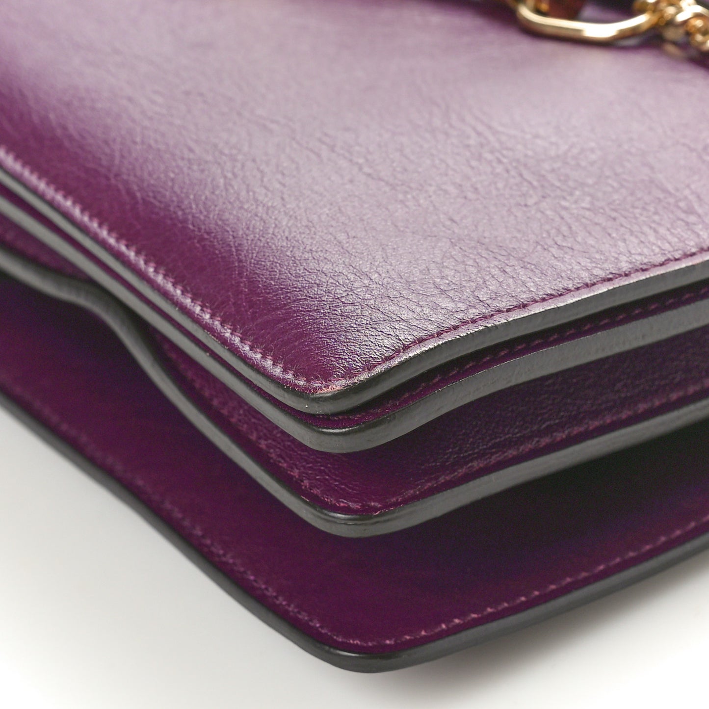 Calfskin Suede Medium Faye Shoulder Bag Intense Violine