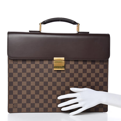 Louis Vuitton Damier Ebene Altona PM Briefcase 2 of 13