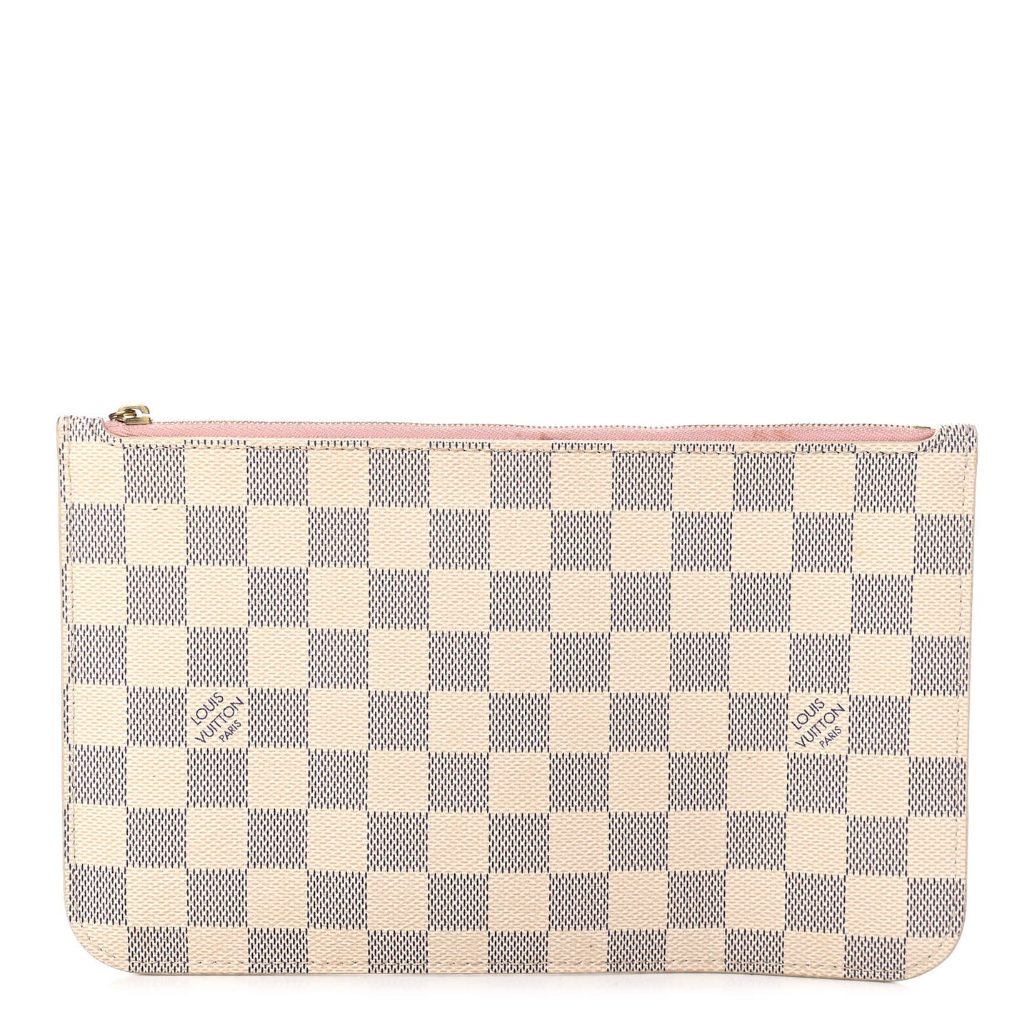 Damier Azur Neverfull MM GM Pochette Rose Ballerine