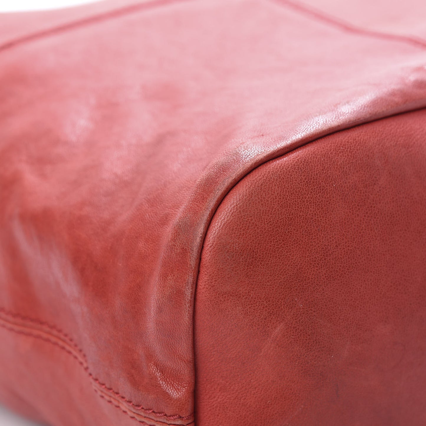 Lambskin North South Nightingale Red