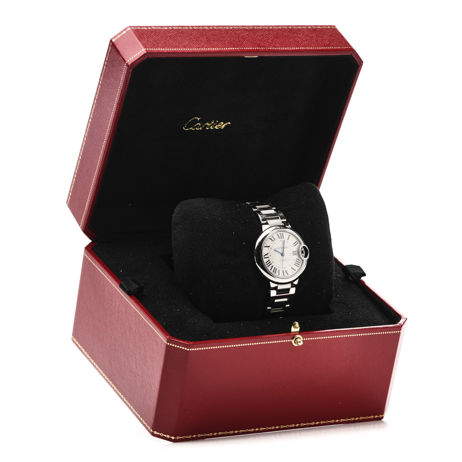 Cartier Stainless Steel 33mm Ballon Bleu De Cartier Automatic Watch 5 of 5