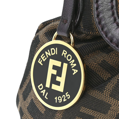 Fendi Zucca Small Chef Shoulder Bag Tobacco 8 of 12