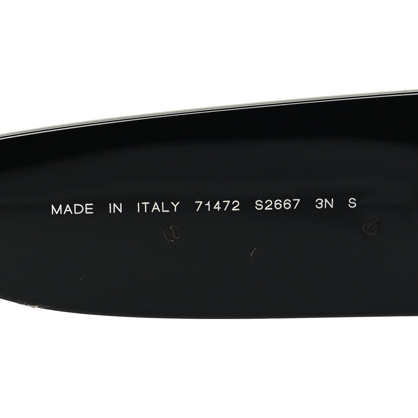 Acetate CC Logo Square Sunglasses 71472 Black