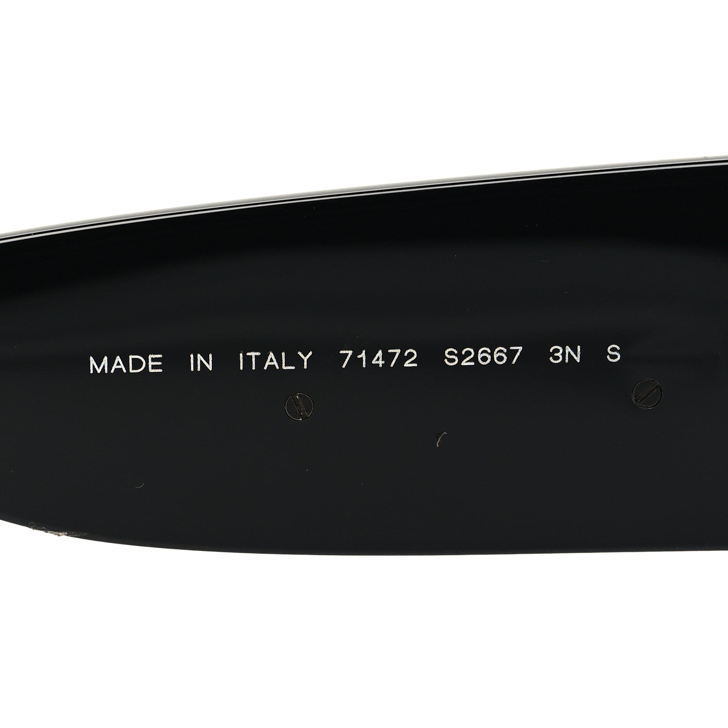 Chanel Acetate CC Logo Square Sunglasses 71472 Black 6 of 7