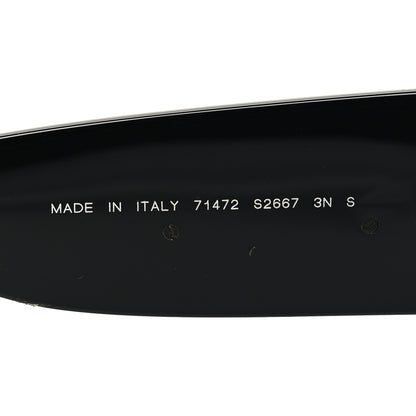 Chanel Acetate CC Logo Square Sunglasses 71472 Black 6 of 7