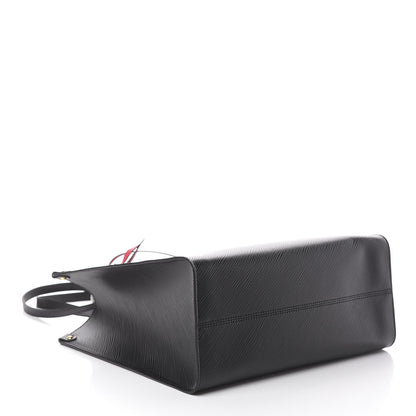 Louis Vuitton Epi Onthego MM Black 3 of 8