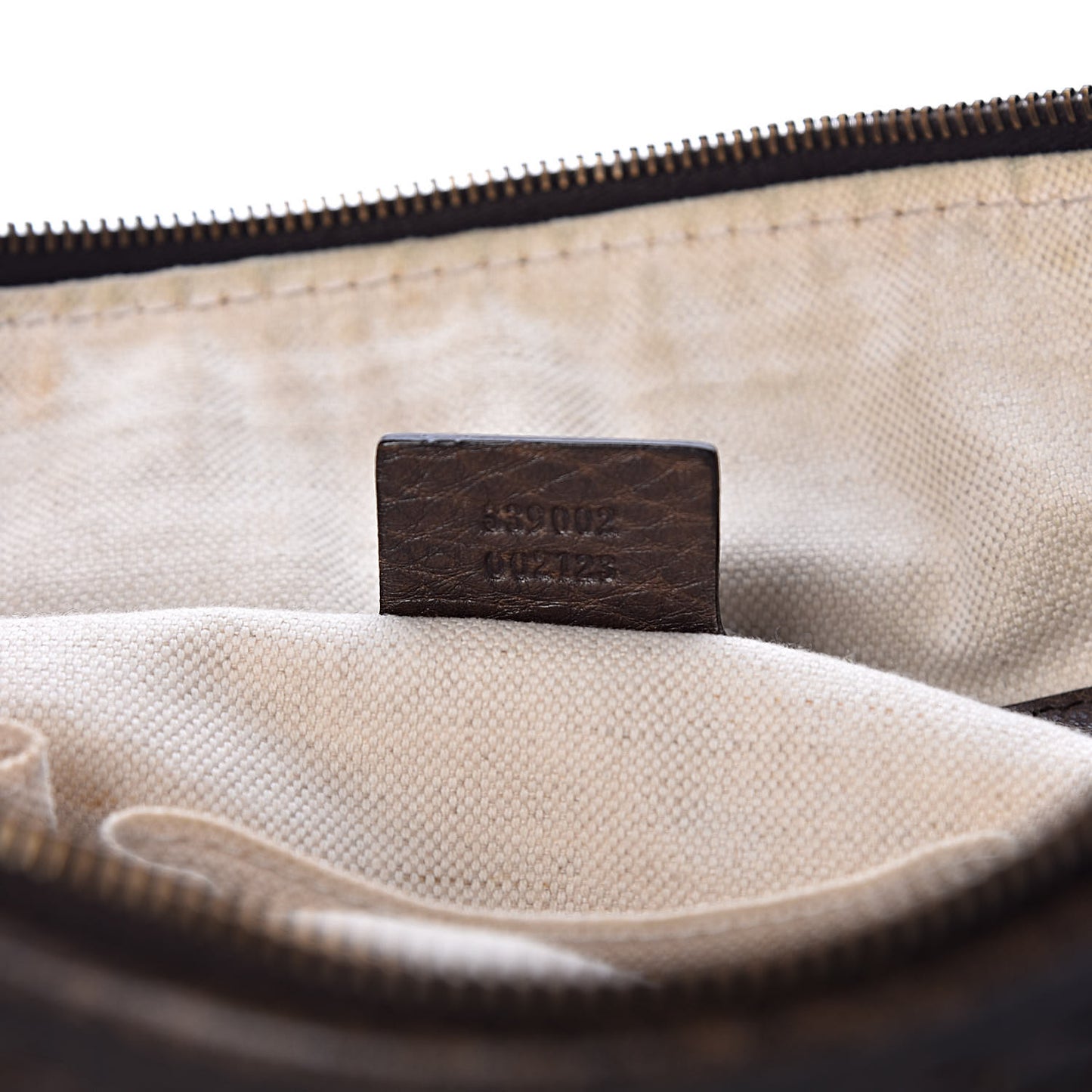 Calfskin Laidback Crafty Dome Satchel Dark Brown