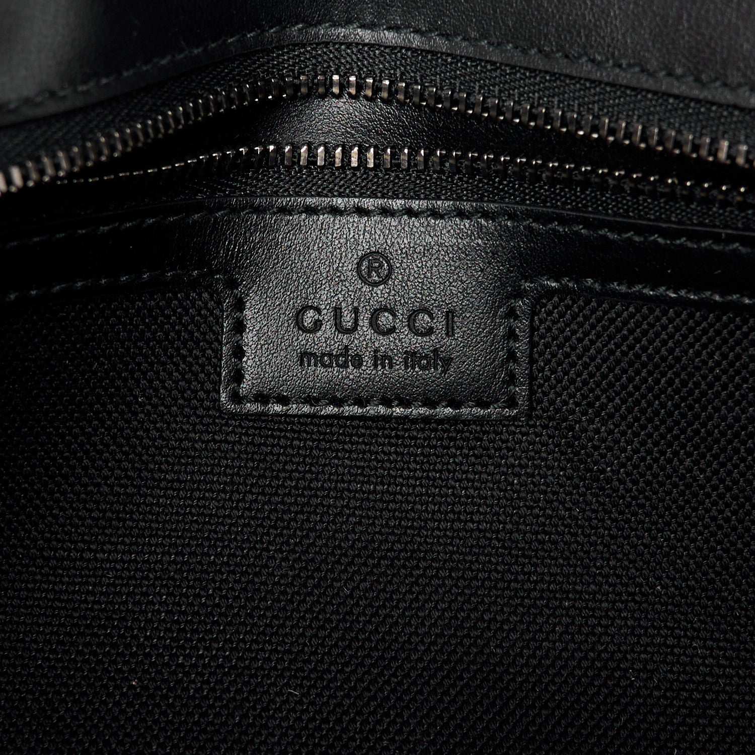 Gucci Calfskin Matelasse Monochrome Small GG Marmont Shoulder Bag Black 6 of 11