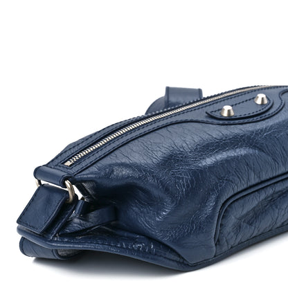 Balenciaga Stadio Classic Silver Hardware Neo Lift Hip Bag Bleu Roi 10 of 11
