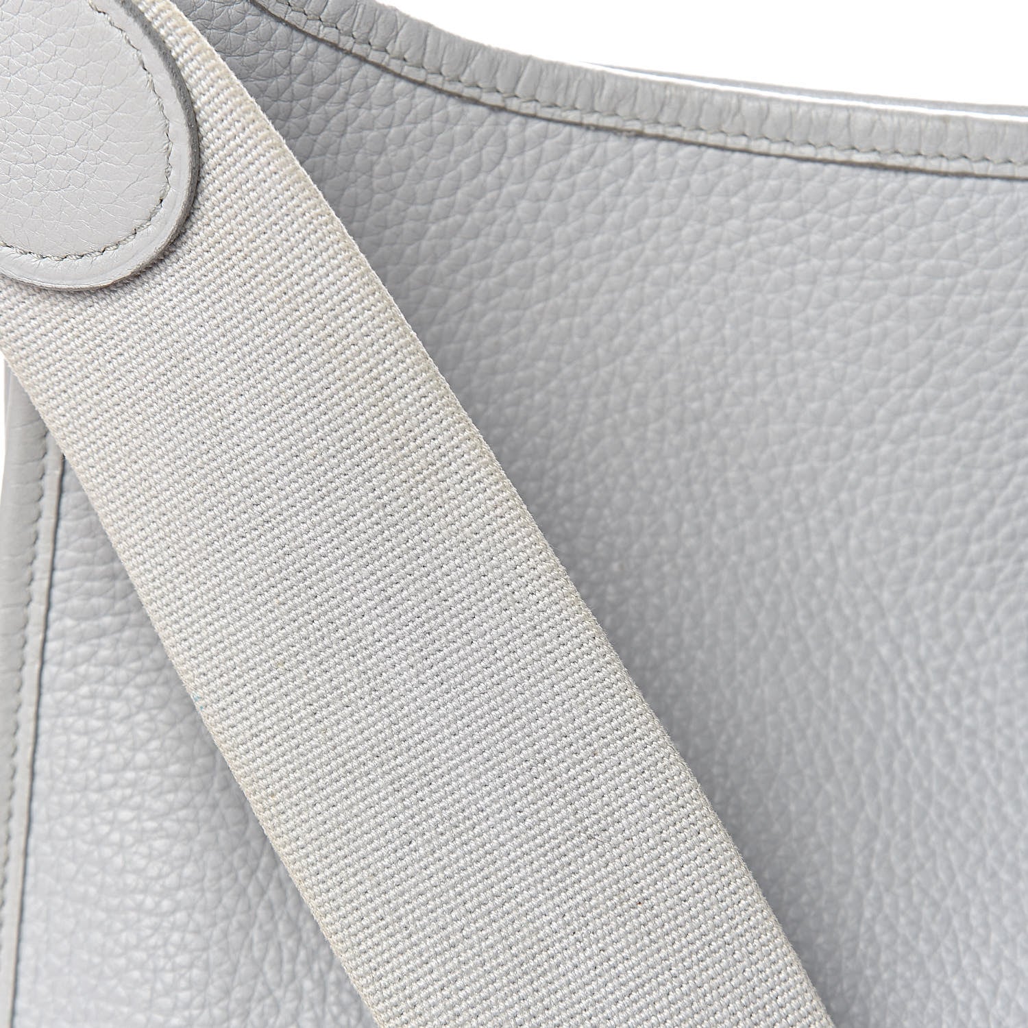 Hermes Taurillon Clemence Evelyne GM Bleu Arctic 11 of 23