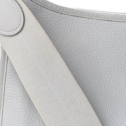 Hermes Taurillon Clemence Evelyne GM Bleu Arctic 11 of 23