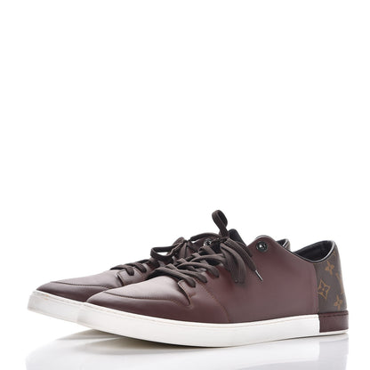 Louis Vuitton Calfskin Monogram Line Up Sneaker 13 Acajou 3 of 12